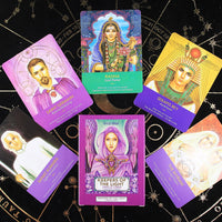 Oracle Of Visions Cards Tarot  Deck 52 Cards With Pdf Guidebook Divination Metaphysics Card Game Toy Board Game  Marchetti
