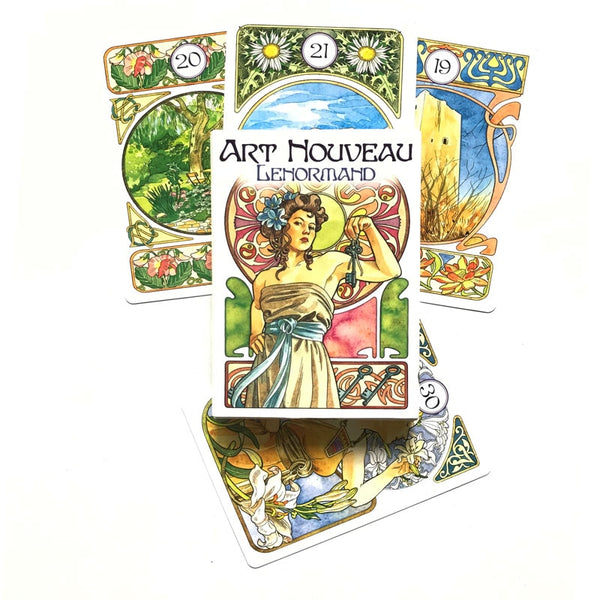 New Card Art Nouveau Lenormand Oracle Divination Entertainment Parties Board Game Tarot And A Variety Of Tarot Options