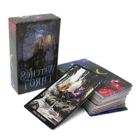 Witches Tarot Cards Tarot Cards Board Game for Beginners and Experts Fortune Telling Toys Cards Tarot Deck Witch Tarot Cards