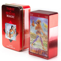 Everyday Witch Tarot in Tin Metal Box 78 Cards Gilded Edge Guidebook Deck Stocking Blooming Cat Cccult Del Toro Tarot
