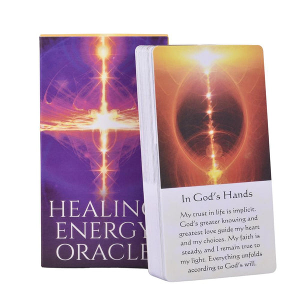 Healing Energy Tarot Cards English Version Tarot Cards Deck Tarot Cards With Meanings On Them 54 Tarot Cards Fortune Telling