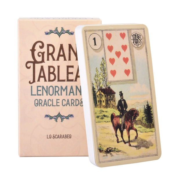 New 2022 36 Grand Tableau Lenormand 36 Full-Color Tarot Cards And Instructions Replicas Of Lenormand's Original Lenormand Card