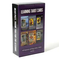 Synesthesia Tarot Learning Tarot Tarot Cards For Beginners With E-Booklet E-Guidebook 78 Tarot Deck Fortune Telling Game Divinat