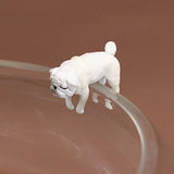 Figurine Fun Vivid Funny Cat Spiritual Consolation PVC Appearance Toilet Series Cat Statue Party Supplies