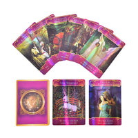 Holographic Romance Angels Oracle Tarot Cards English Board Game Playing Card