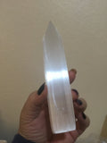 Selenite Polished Charging plates! Approx 6-7 inches long
