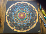 Energy Mandalas Intuitively Made For you! LARGE 20x30 inch