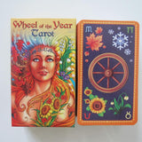 new Tarot deck oracles cards mysterious divination wheel of year tarot cards for women girls cards game board game