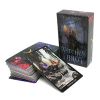 Witches Tarot Cards Tarot Cards Board Game for Beginners and Experts Fortune Telling Toys Cards Tarot Deck Witch Tarot Cards