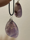 Auralite 23  Polished Pendants with Sterling Bail! Handmade for you!