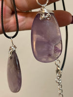 Auralite 23  Polished Pendants with Sterling Bail! Handmade for you!